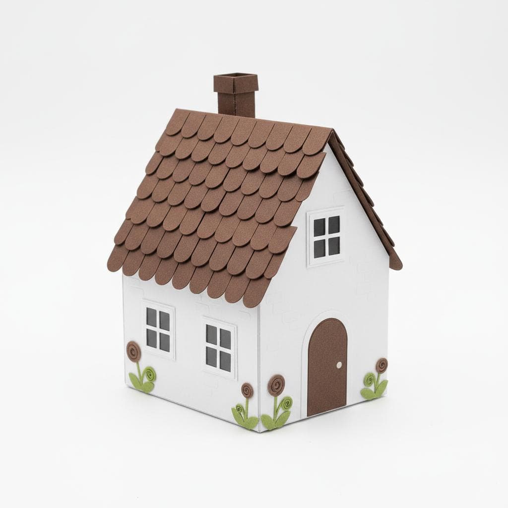 House papercraft build